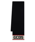 Sciarpa GCDS in Misto Lana Merino con Maxi Logo