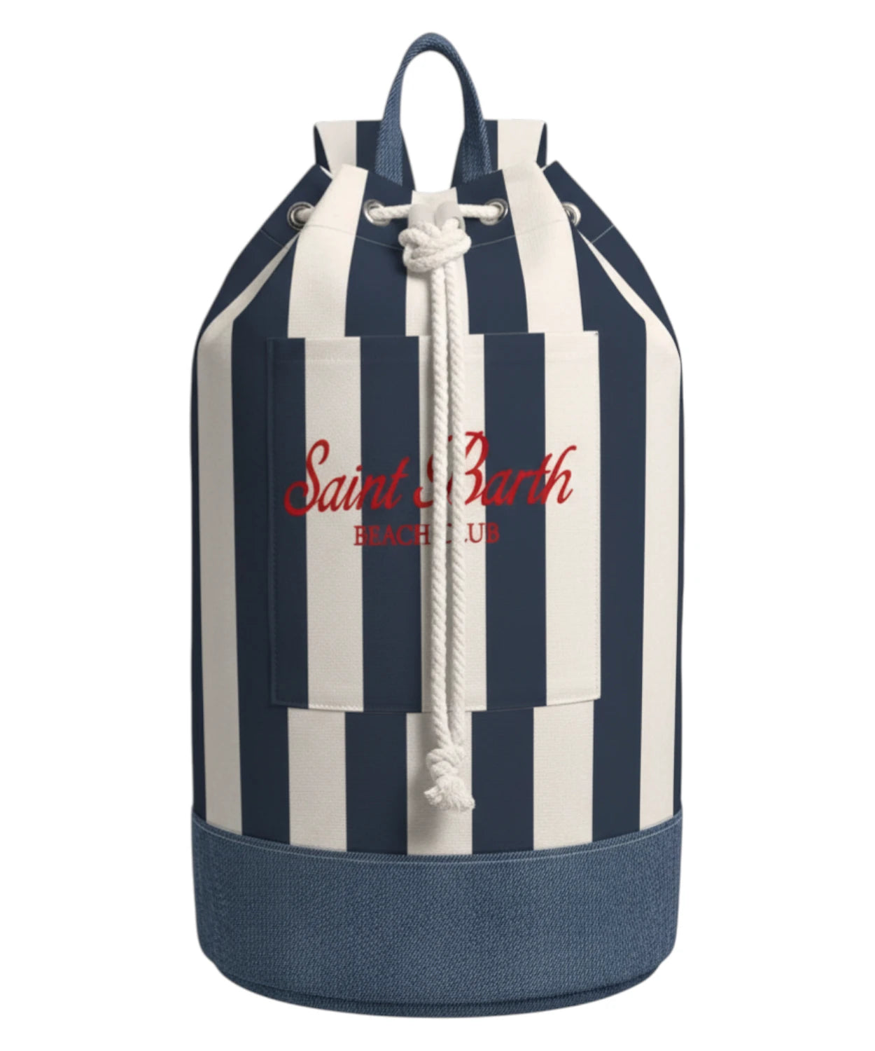 Zaino Mare Denim MC2 Saint Barth con Coulisse