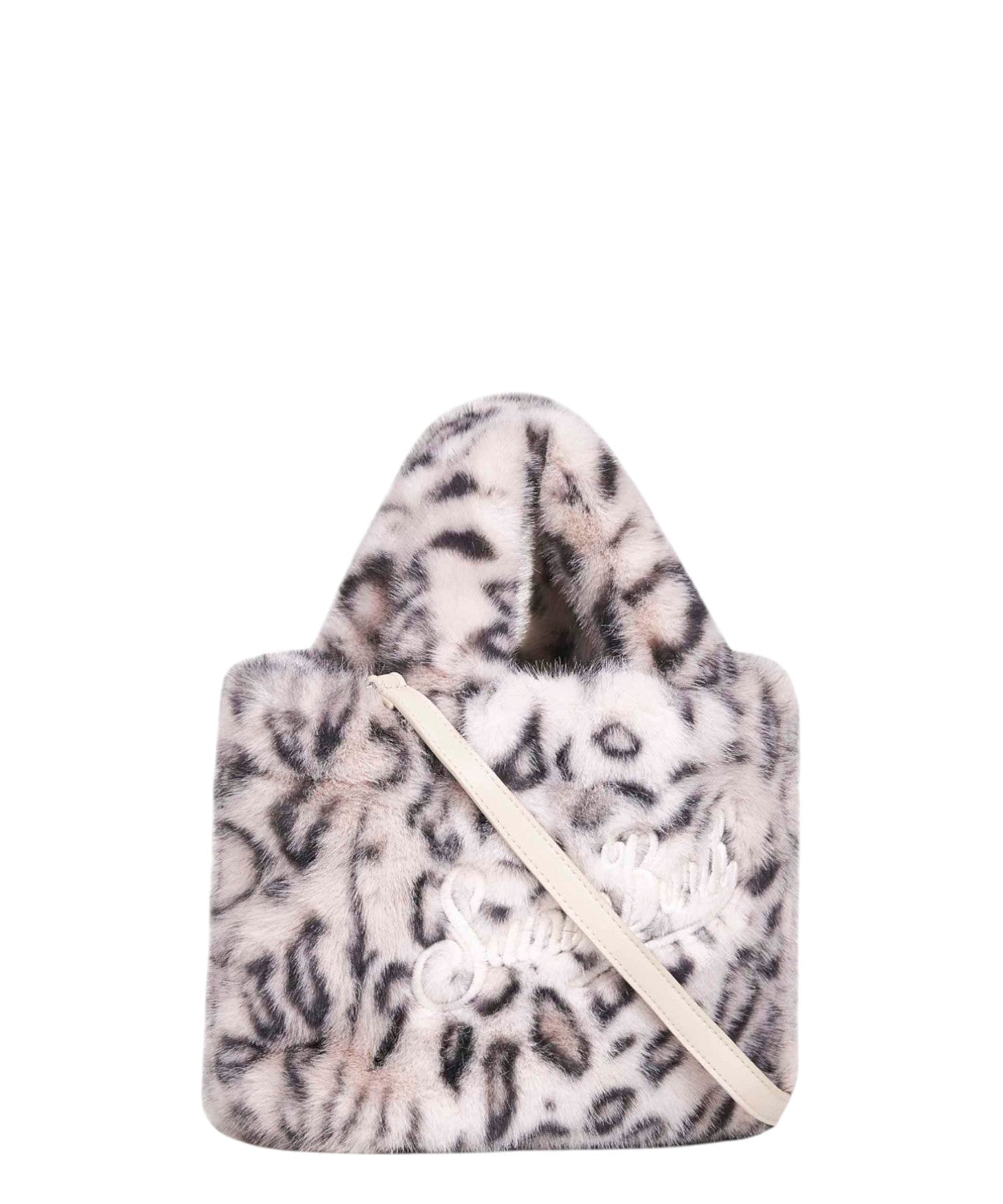 Borsa Vanity Mini Soft Fur Leopard-Borse a mano-Mc2 Saint Barth-Vittorio Citro Boutique