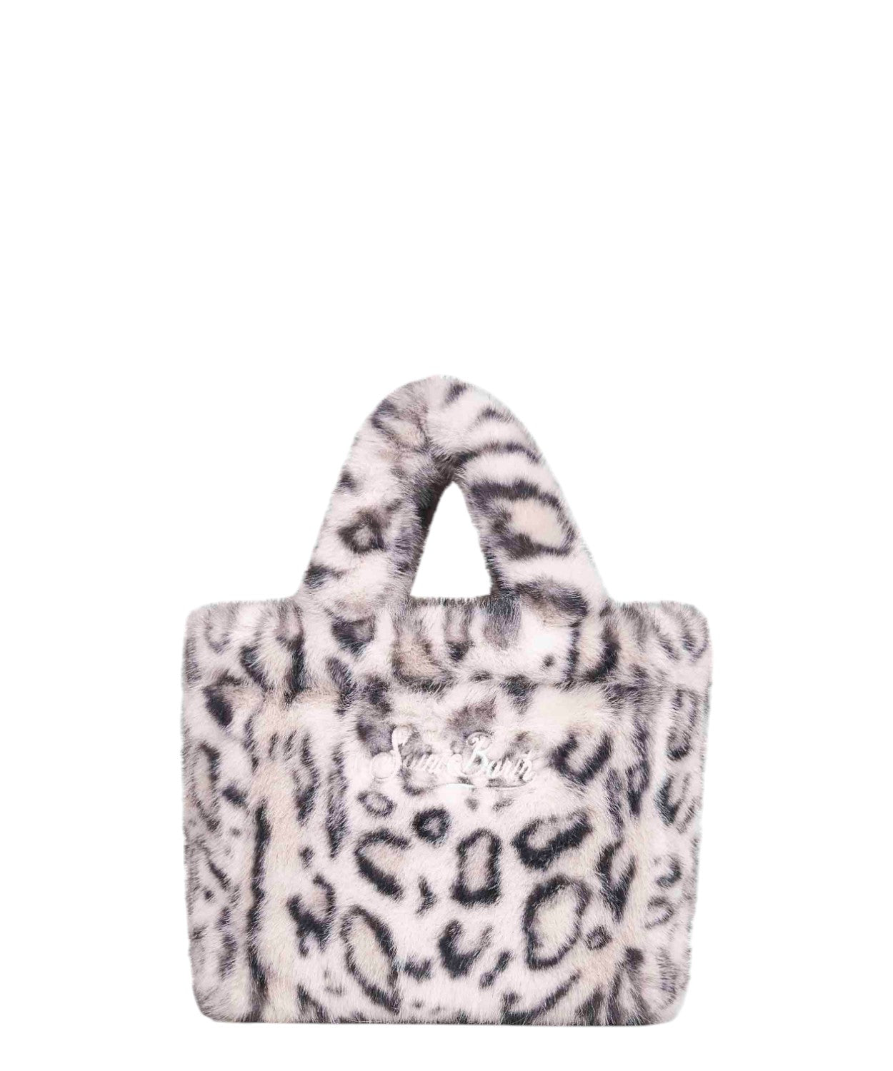 Borsa Vanity Mini Soft Fur Leopard-Borse a mano-Mc2 Saint Barth-Vittorio Citro Boutique