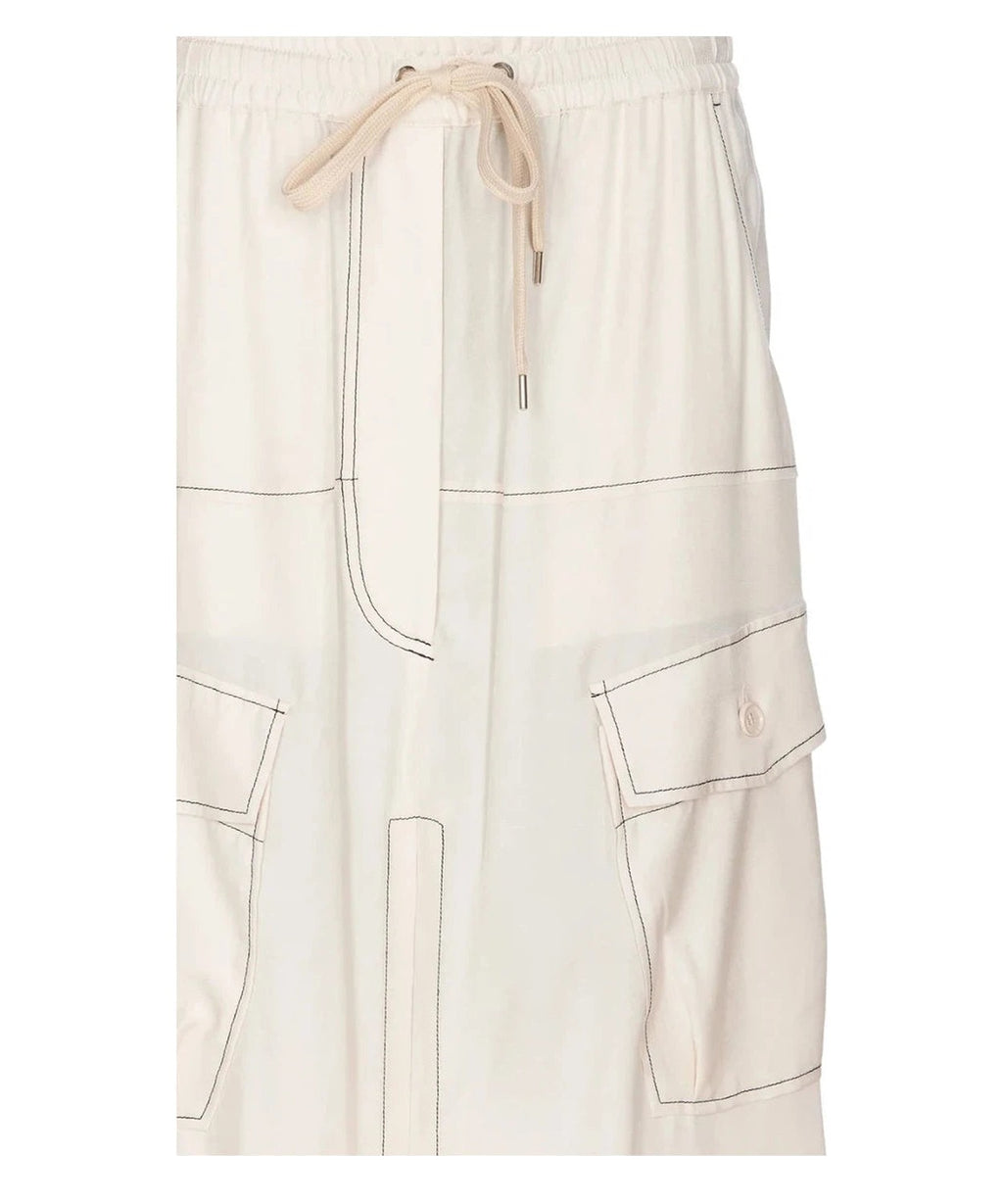 Gonna Gulp in Twill di Viscosa-Gonne-Pinko-Vittorio Citro Boutique