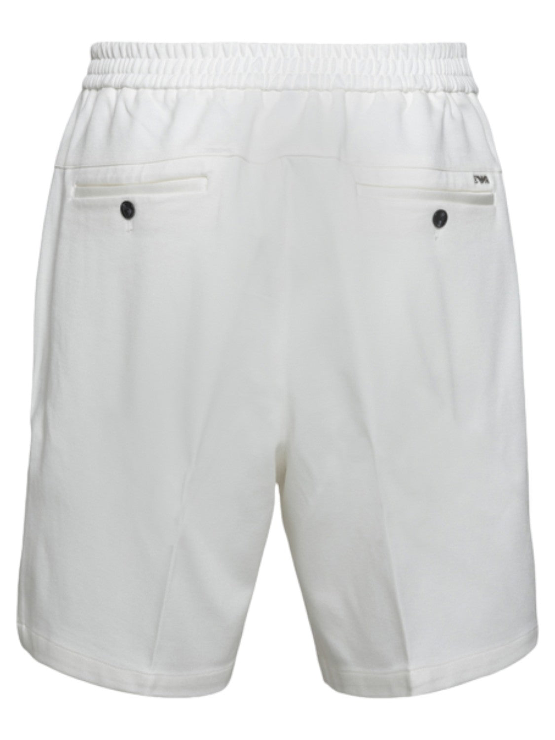 Pantaloncini Sportivi Bianchi con Logo-Emporio Armani-Shorts-Vittorio Citro Boutique
