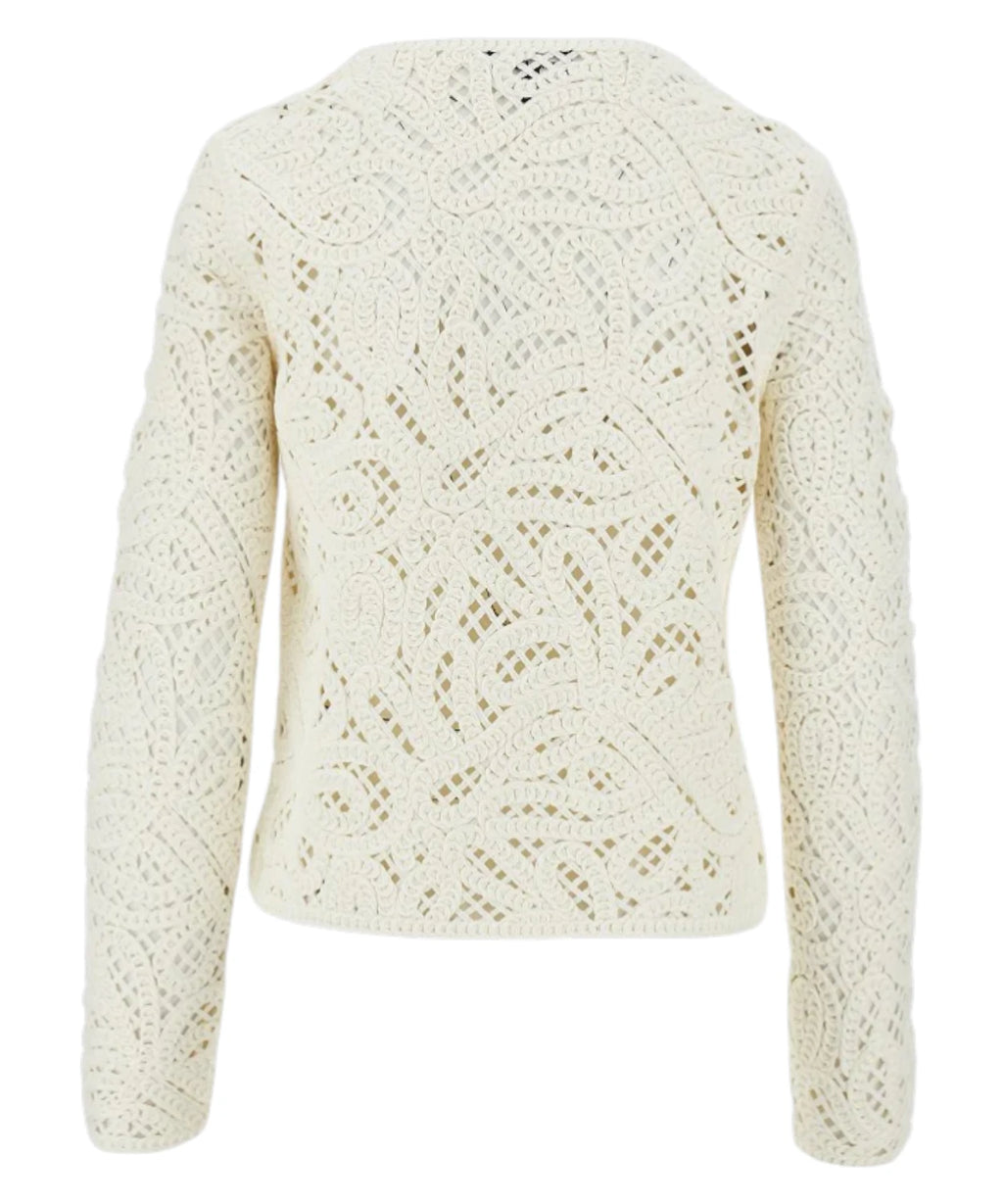 Emporio Armani Giacca Ricamo Cornely Macramé