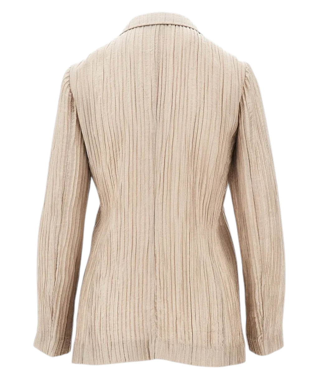 Monopetto Blazer Emporio Armani in Getextureerd Taffeta