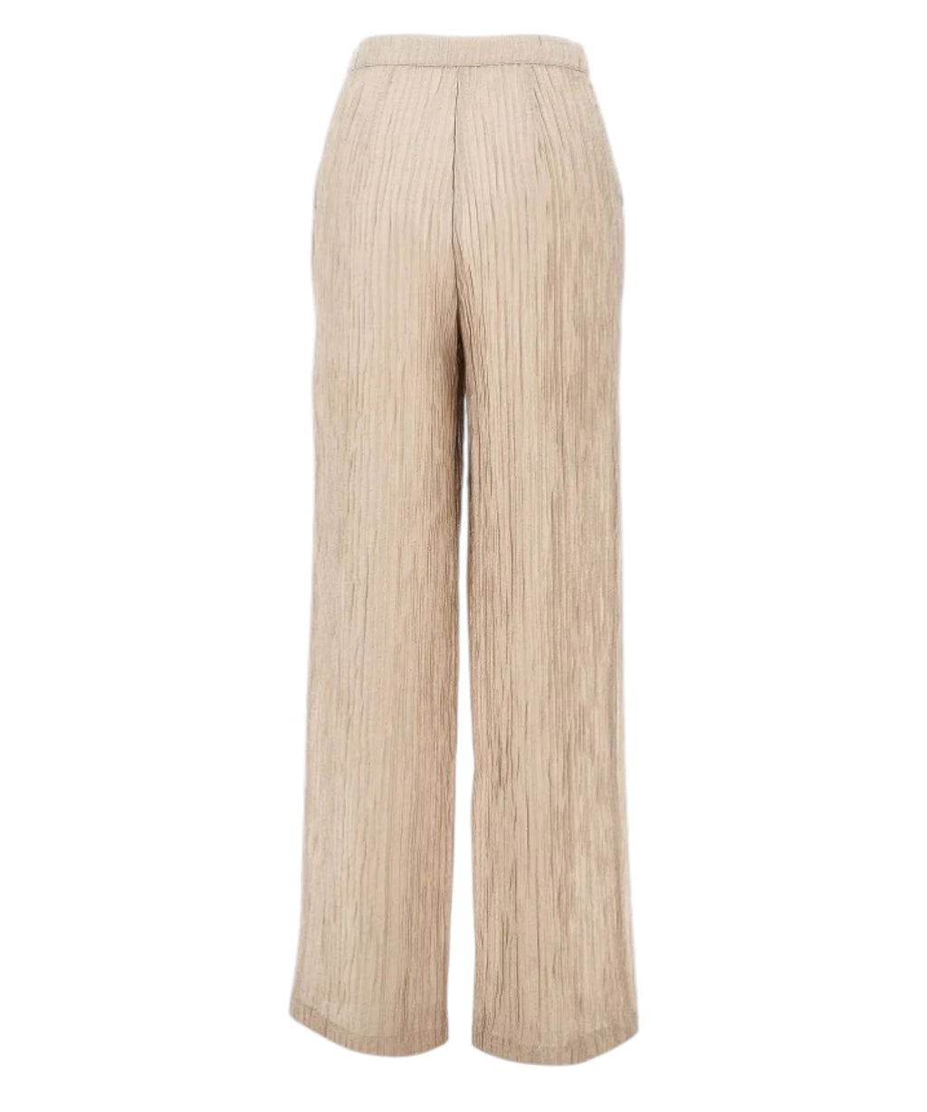 Pantaloni Taffetà Lurex Emporio Armani