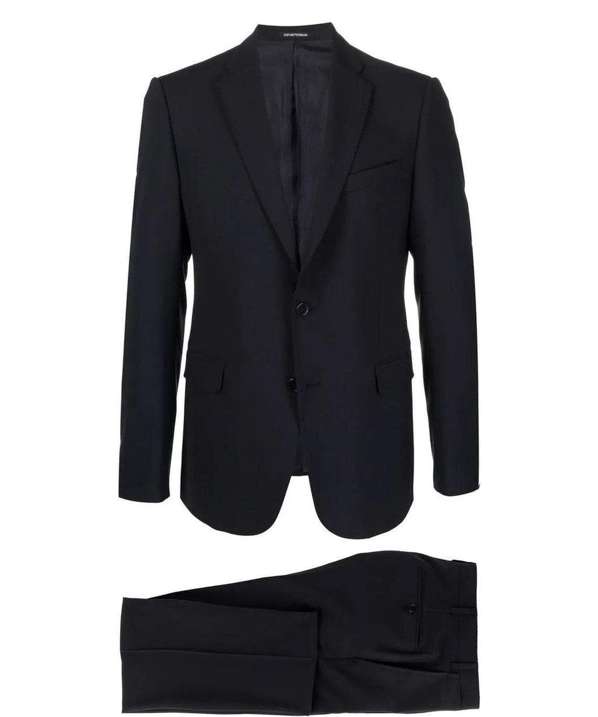 Abito monopetto slim fit in tela fresco lana stretch 6