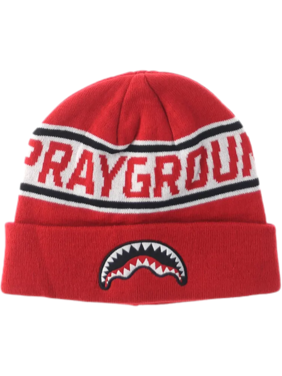 Sprayground Beanie with Embroidered Logo Winter Streetwear Accessory Vittoriocitro