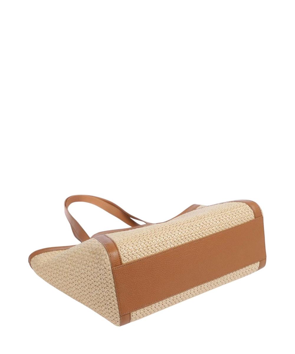 Borsa Shopper Amalia Beige-Coccinelle-Borse a spalla-Vittorio Citro Boutique