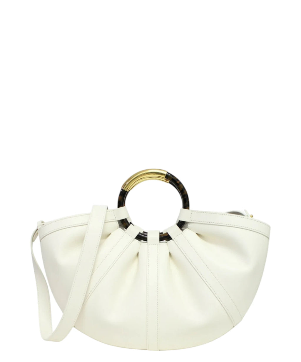 Borsa Coccinelle Shell Big a mano con manico rigido e tracolla