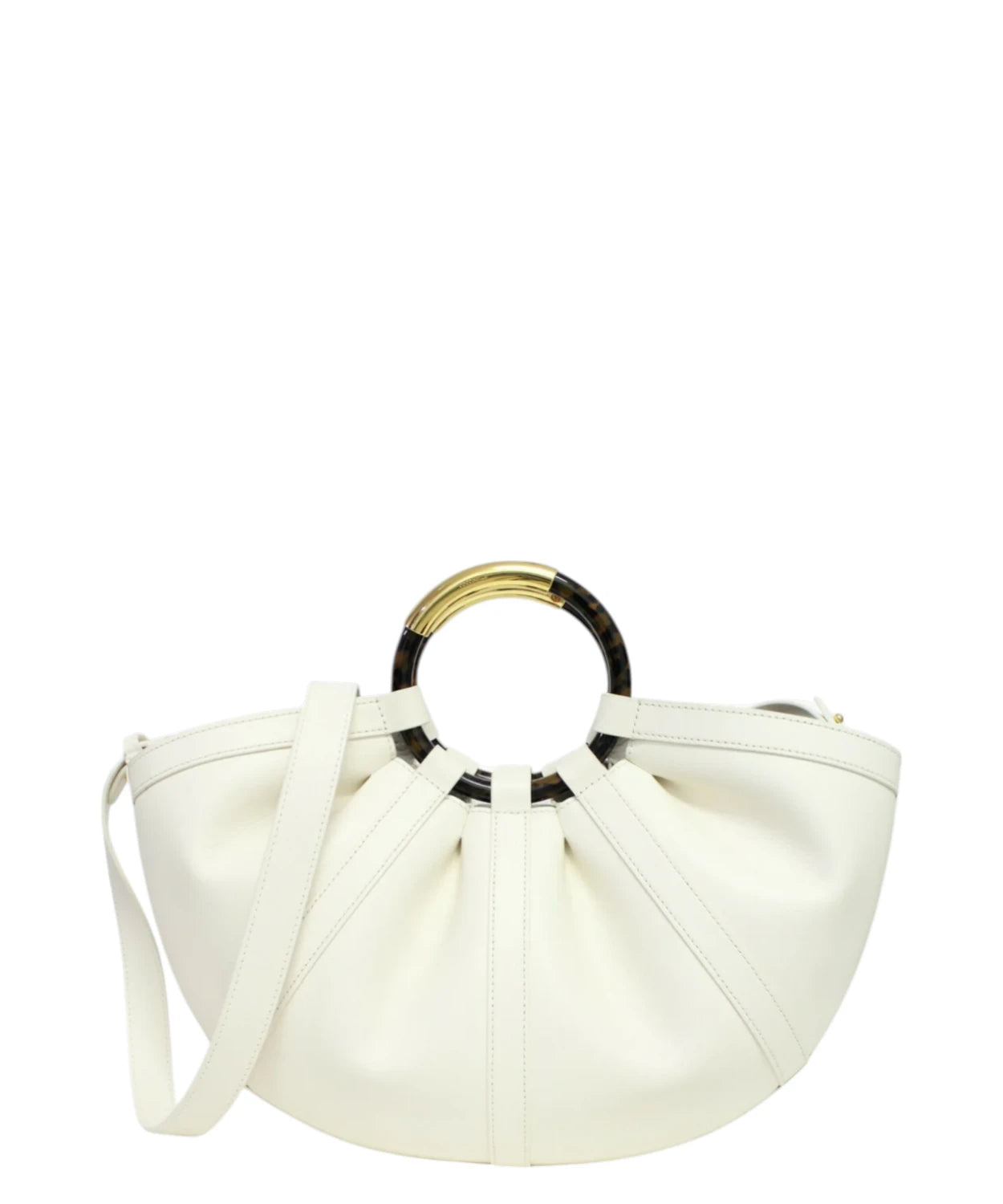 Borsa Coccinelle Shell Big a mano con manico rigido e tracolla