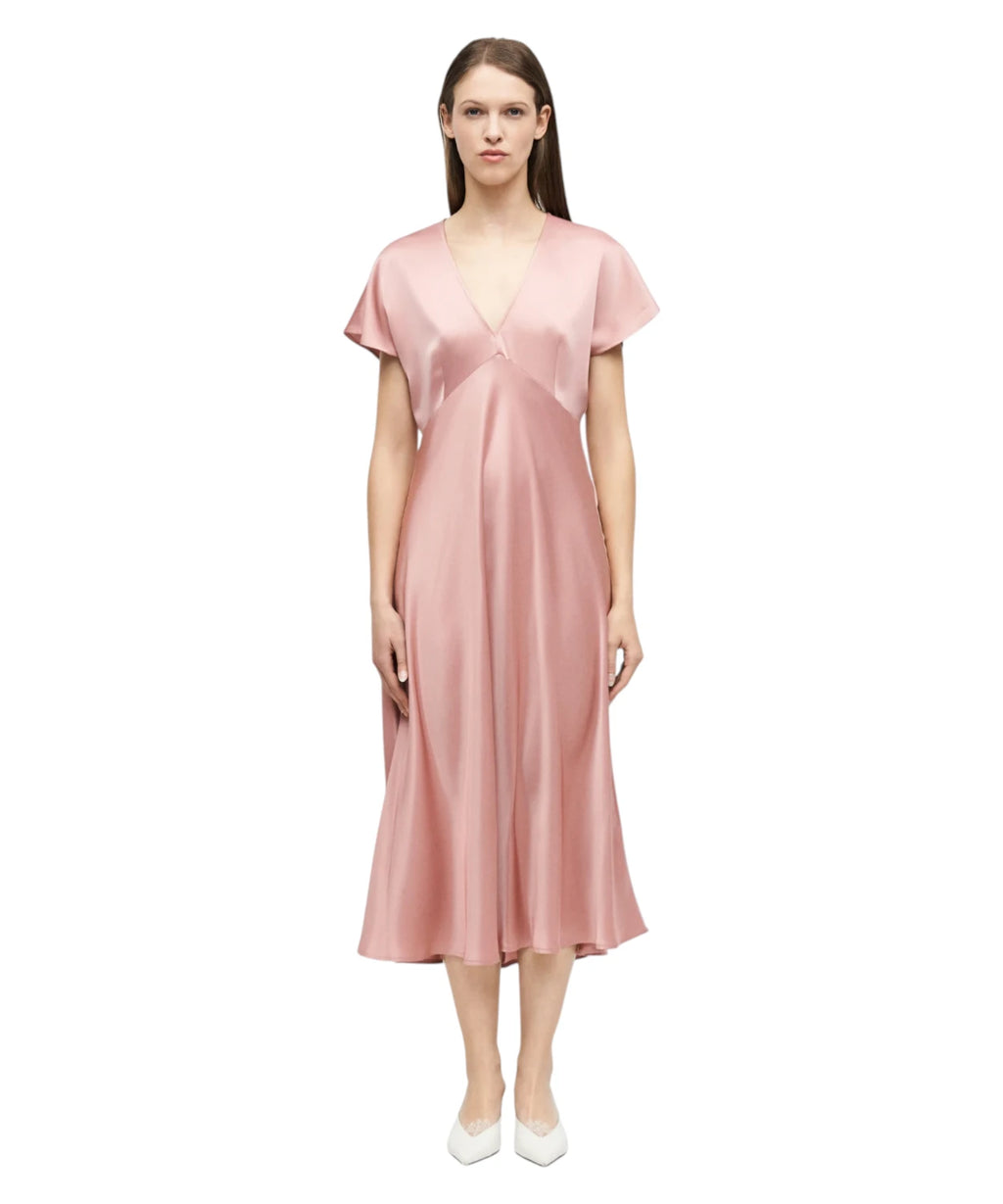 Marella FALANGE Dress with Ruffles V-neck