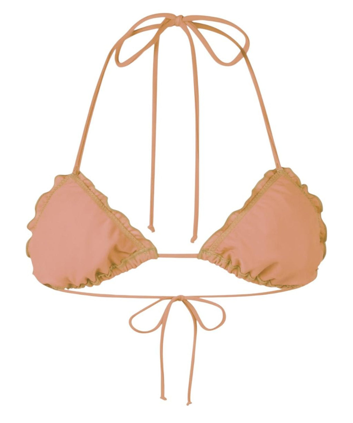 Top Bikini Triangolo Sagittarius Oro con Spalline Regolabili-Mc2 Saint Barth-Costumi da bagno-Vittorio Citro Boutique