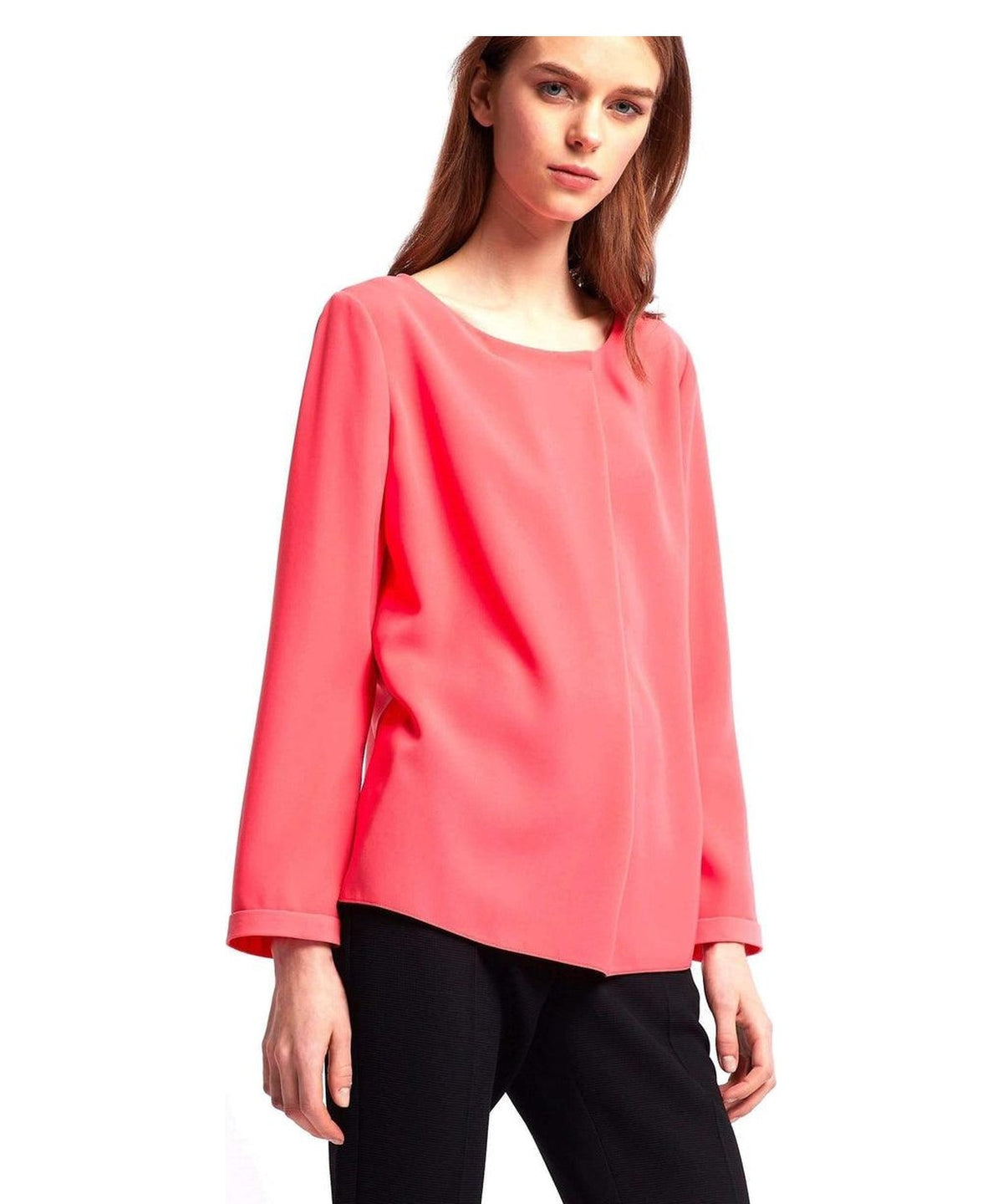 Blusa in Poly con Lembo Diagonale 6