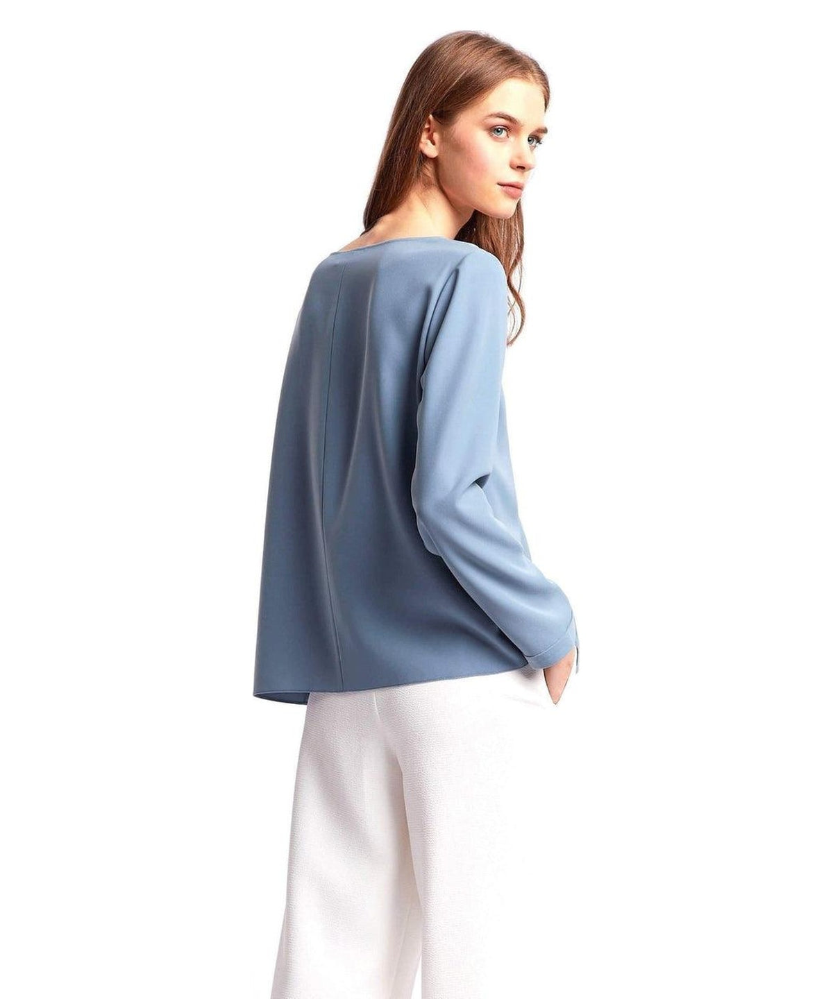Blusa in Poly con Lembo Diagonale 12