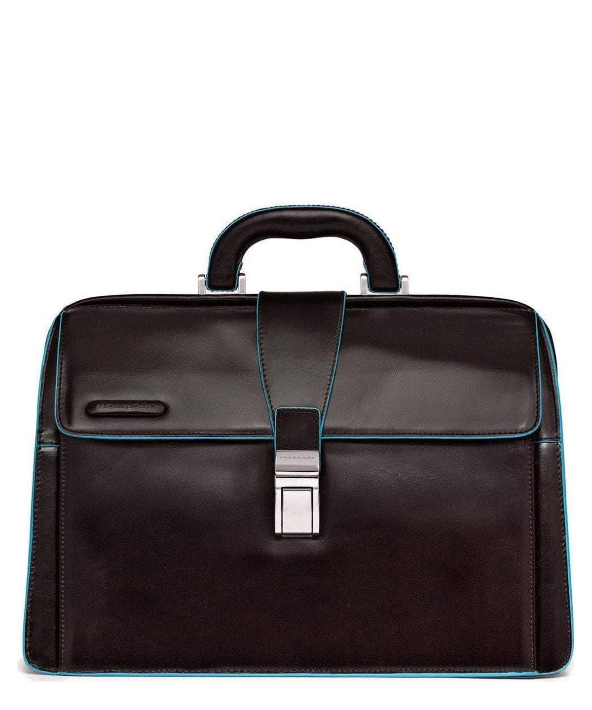 PIQUADRO - Borsa da dottore blue square - Vittorio Citro Boutique