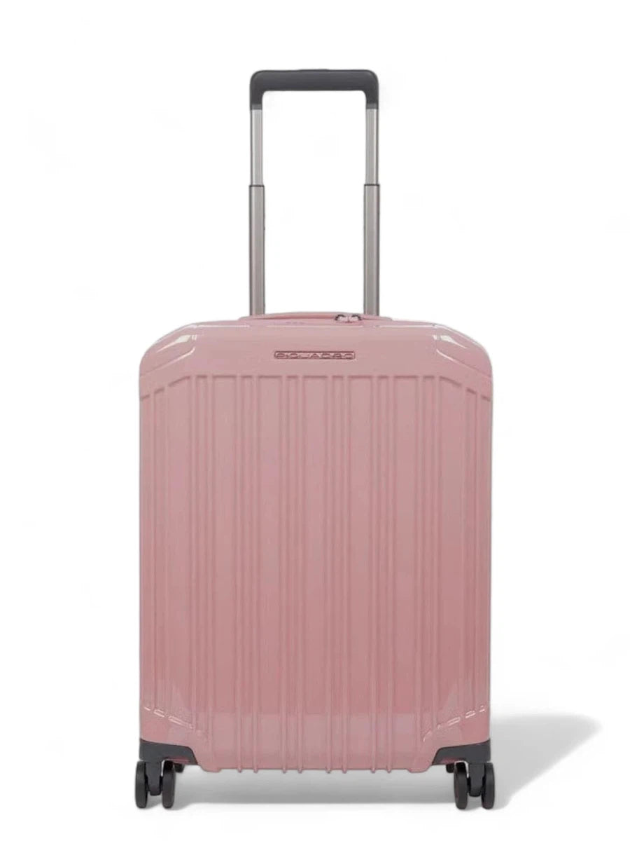 Ryanair PQ-Light 4-Wheel Polycarbonate Cabin Trolley with TSA Lock ROSE