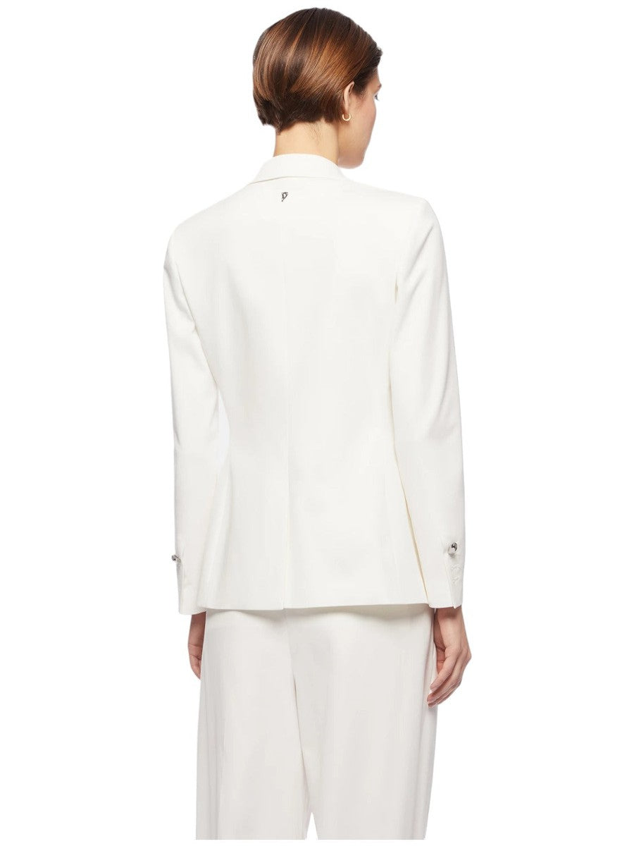 Blazer doppiopetto in cotone-Dondup-Giacche-Vittorio Citro Boutique