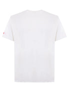 T-shirt "Ecstasea" in Lino con Stampa Monaco-Mc2 Saint Barth-T-shirt-Vittorio Citro Boutique