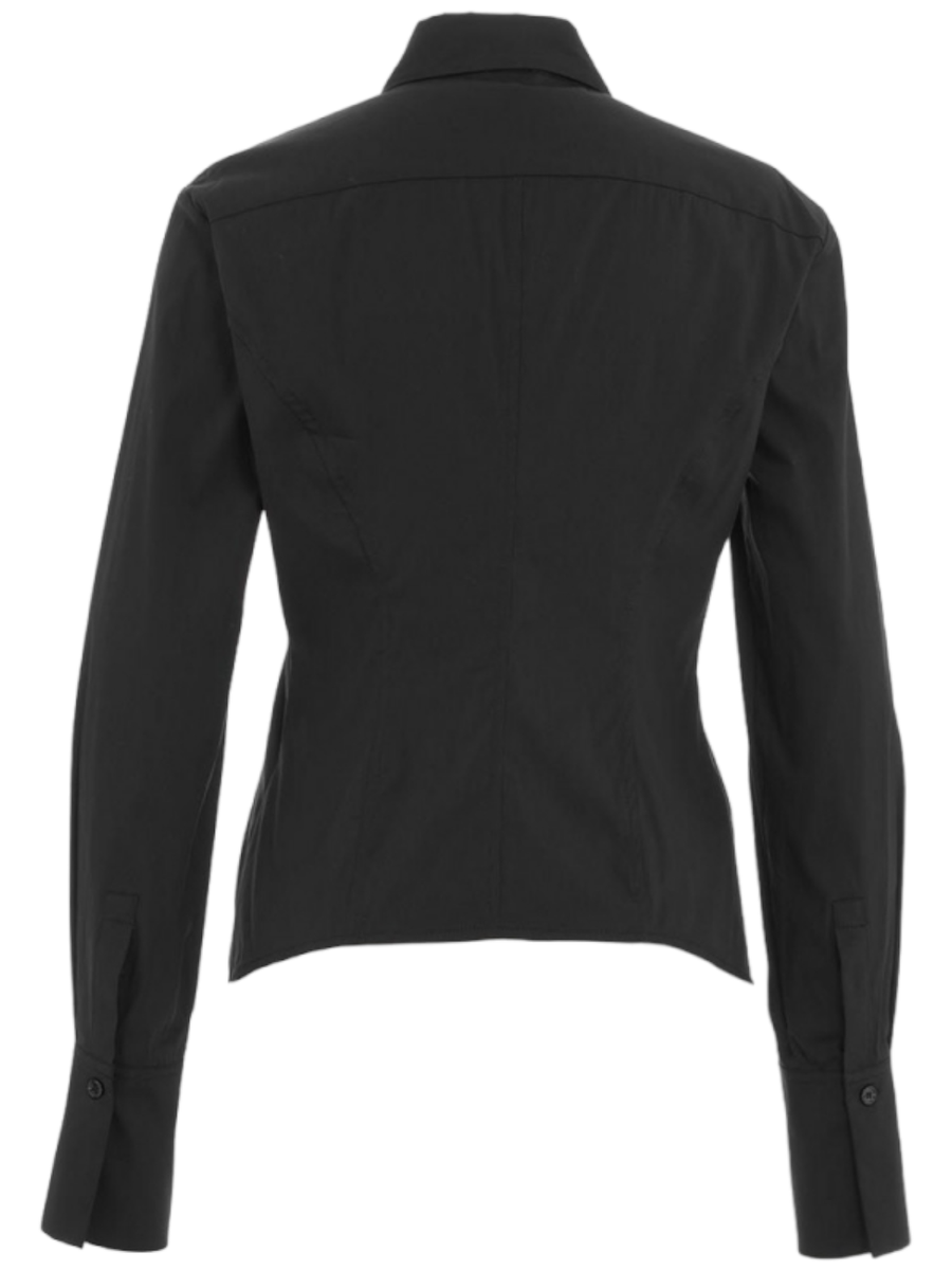 Dory camicia sfiancata in popeline-Pinko-Camicie-Vittorio Citro Boutique