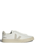 VEJA Campo Leather White Natural Sneaker in Pelle