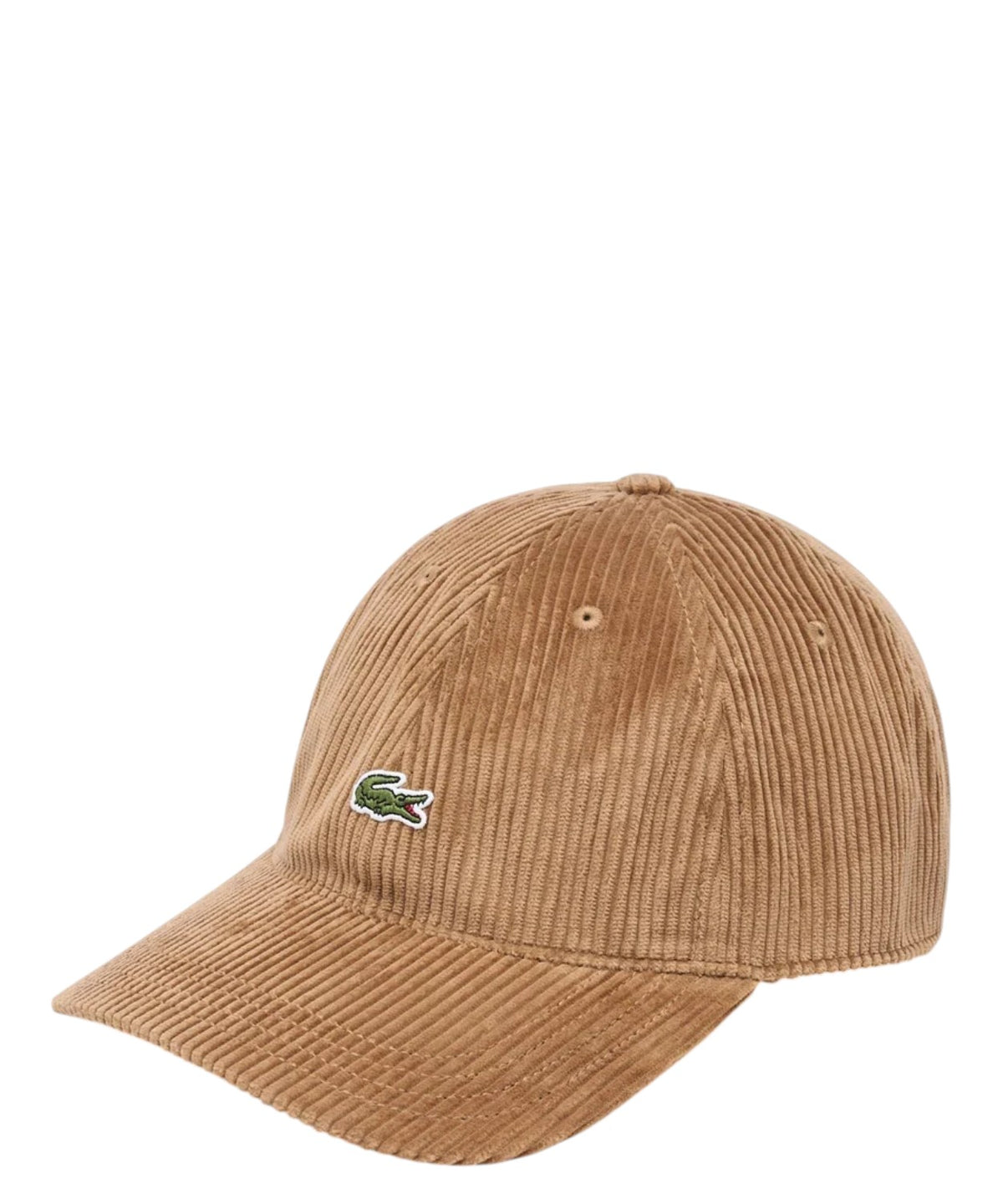 Cappello in Velluto a Coste di Cotone Lacoste