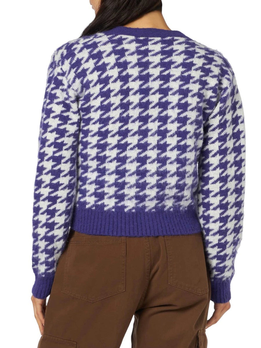 Cardigan crop da donna con bottoni gioiello-Mc2 Saint Barth-Maglieria-Vittorio Citro Boutique