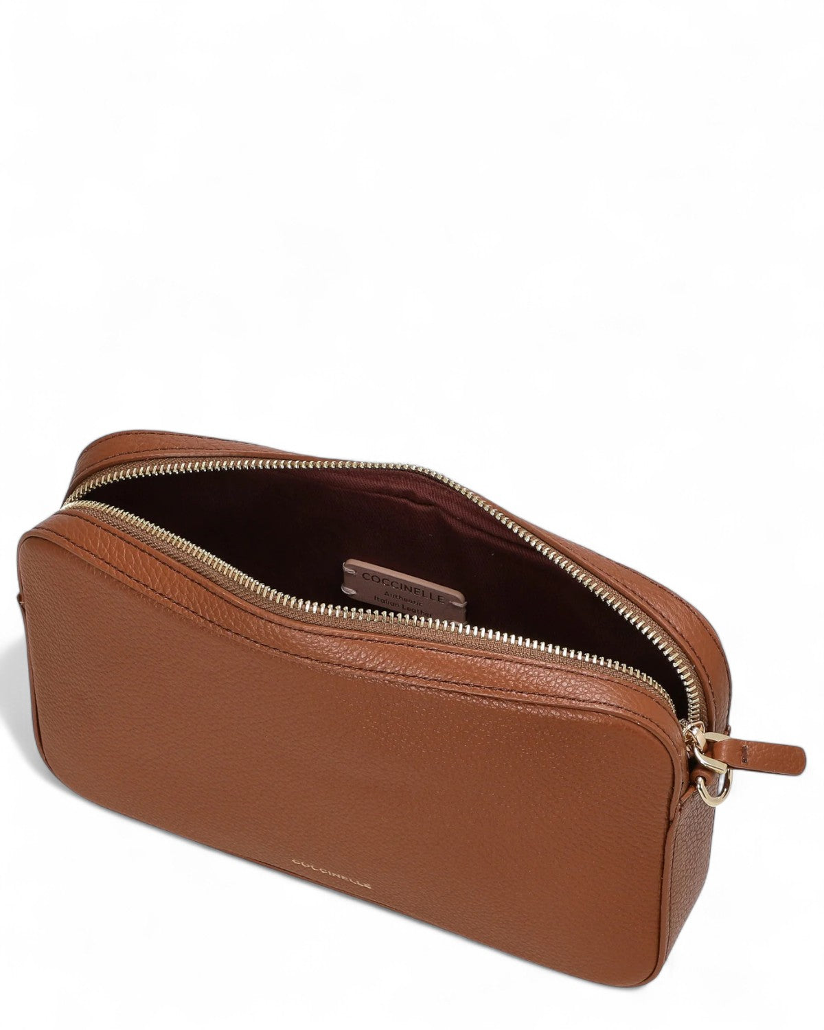 Borsa Tebe a Spalla in Pelle con Grana-Coccinelle-Borse a spalla-Vittorio Citro Boutique