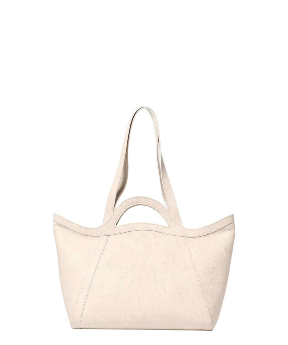 Borsa Shopper Amalia in Pelle Granulata-Coccinelle-Borse a spalla-Vittorio Citro Boutique