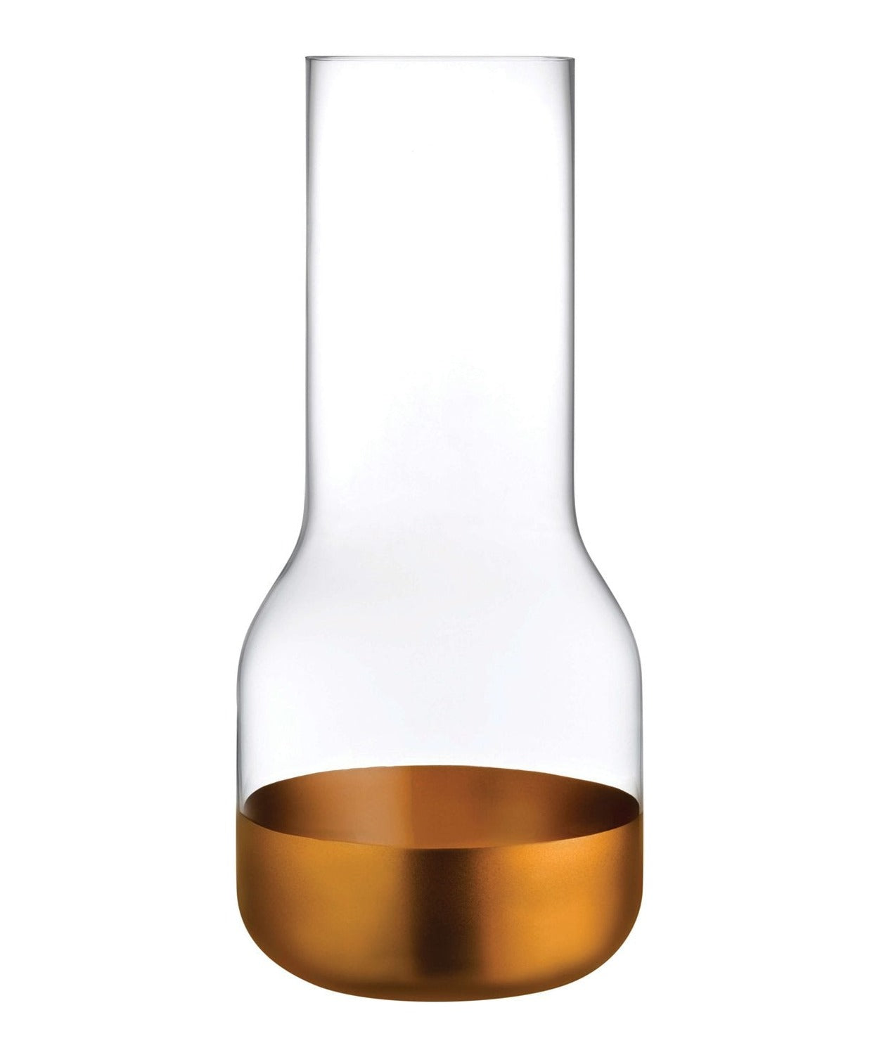 Vaso Contour alto rame NUDE in cristallo senza piombo