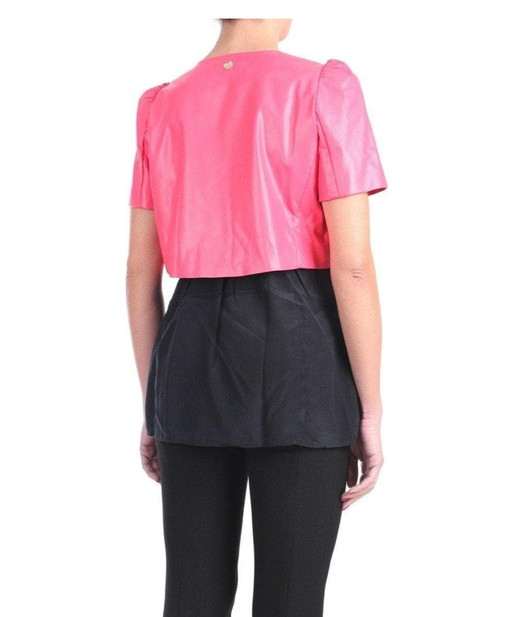 Coprispalle Mezze maniche Twinset Similpelle 3