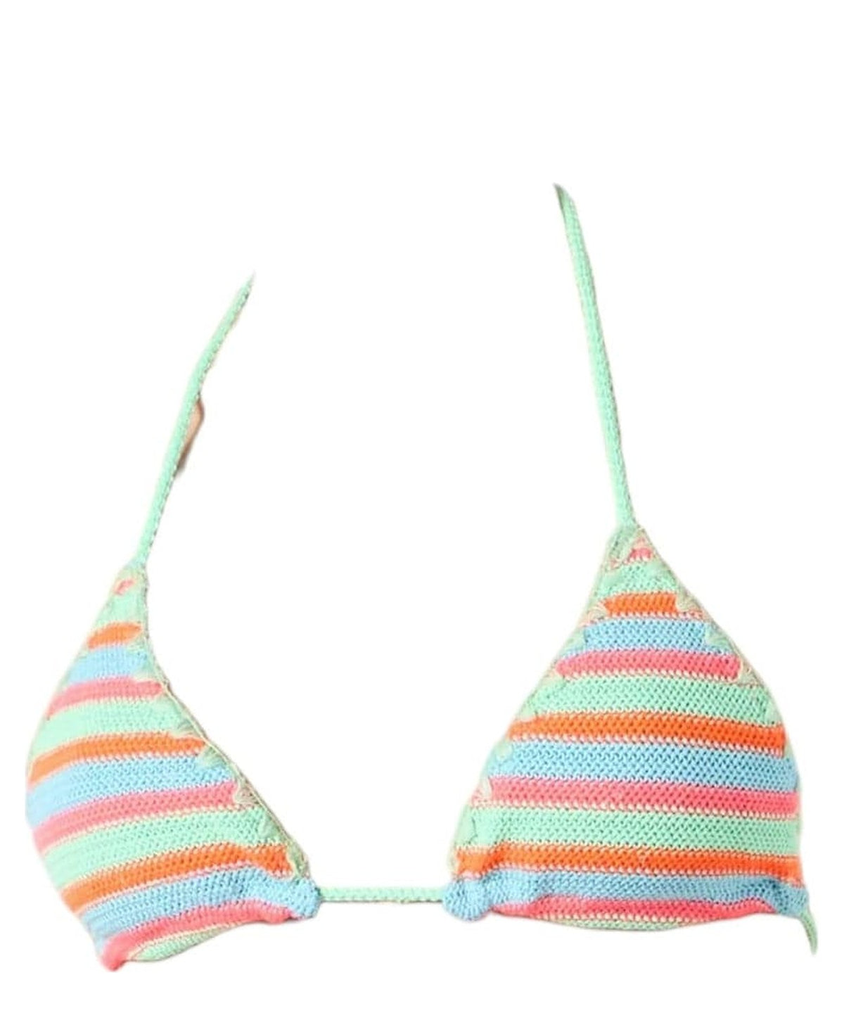 Triangolo donna a righe crochet-Mc2 Saint Barth-Costumi da bagno-Vittorio Citro Boutique