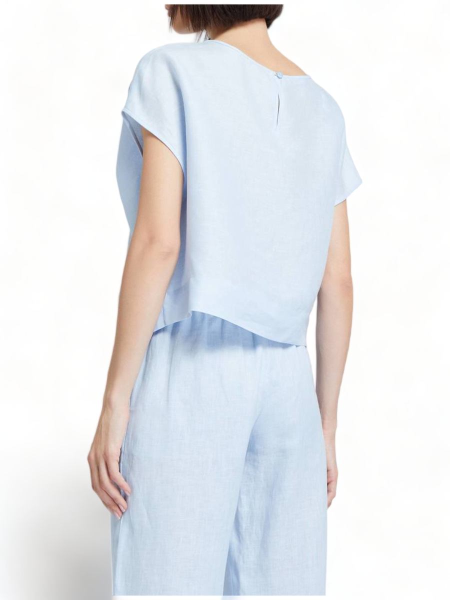 Blusa con scollo a barca-Emporio Armani-Camicie-Vittorio Citro Boutique