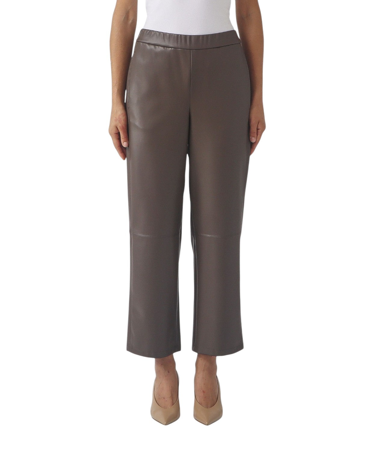 Pantalone LODE in ecopelle gamba larga MM Max Mara