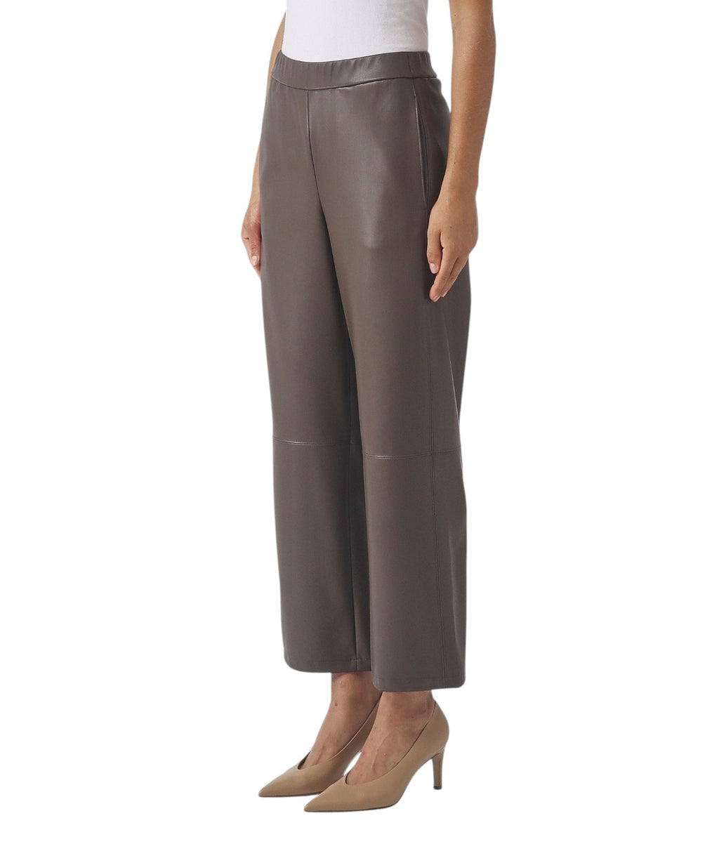 Pantalone LODE in ecopelle gamba larga MM Max Mara