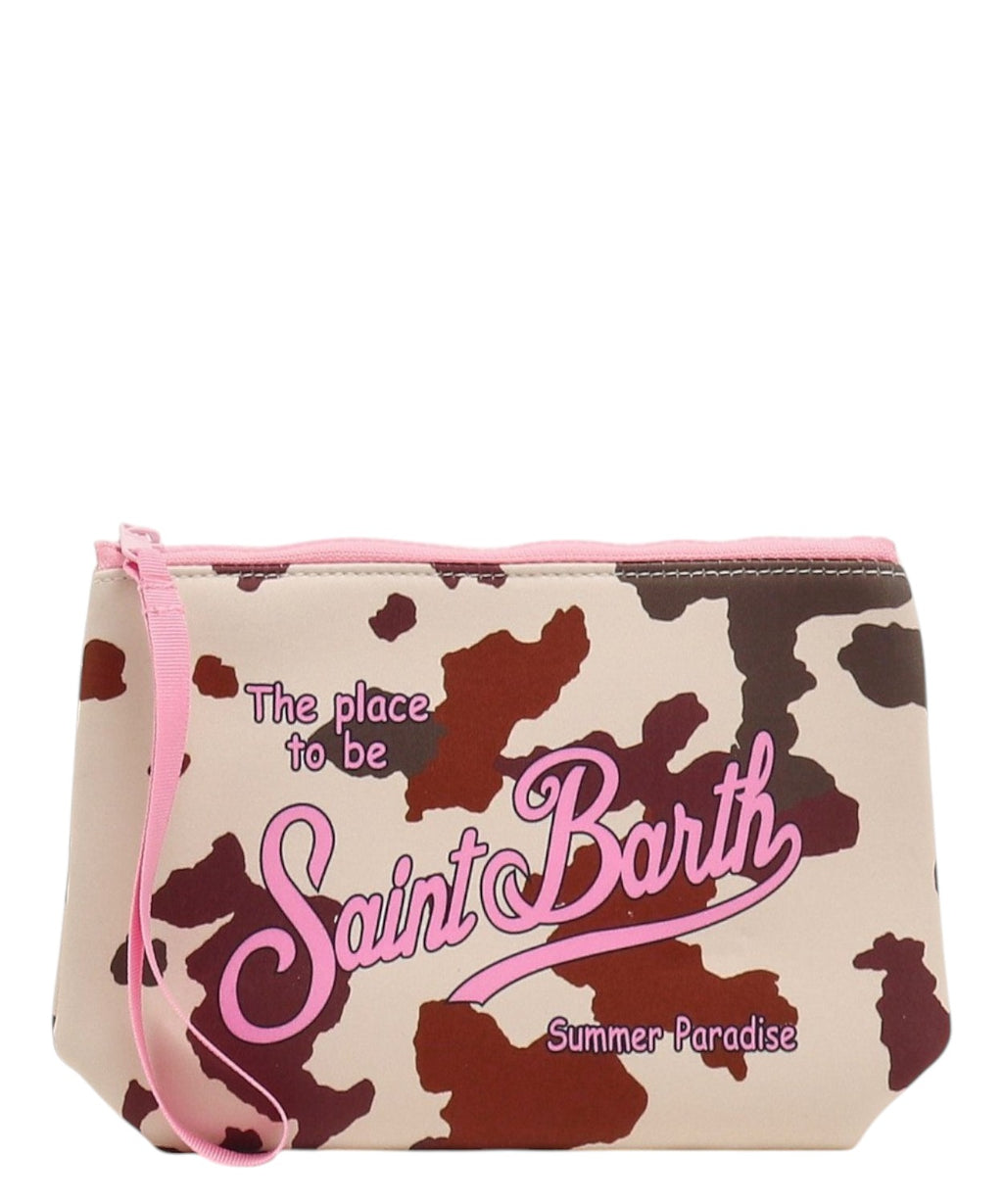 Pochette Aline Mucca MC2 Saint Barth su logotipu