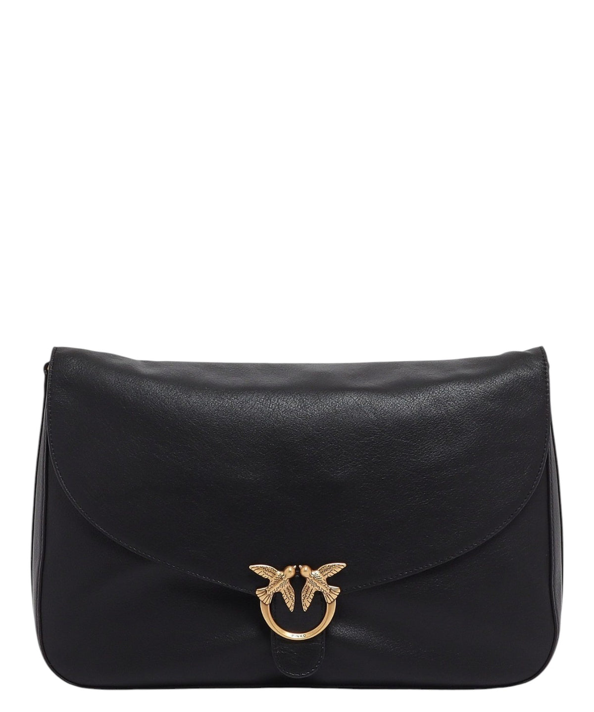 Дамска чанта Pinko Love Satchel Big от кожа