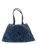 Borsa intrecciata in pelle di bufalo Santa Croce Big