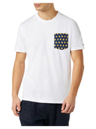 T-shirt da Uomo in Cotone con Taschino Stampa Papere-T-shirt-Mc2 Saint Barth-Vittorio Citro Boutique