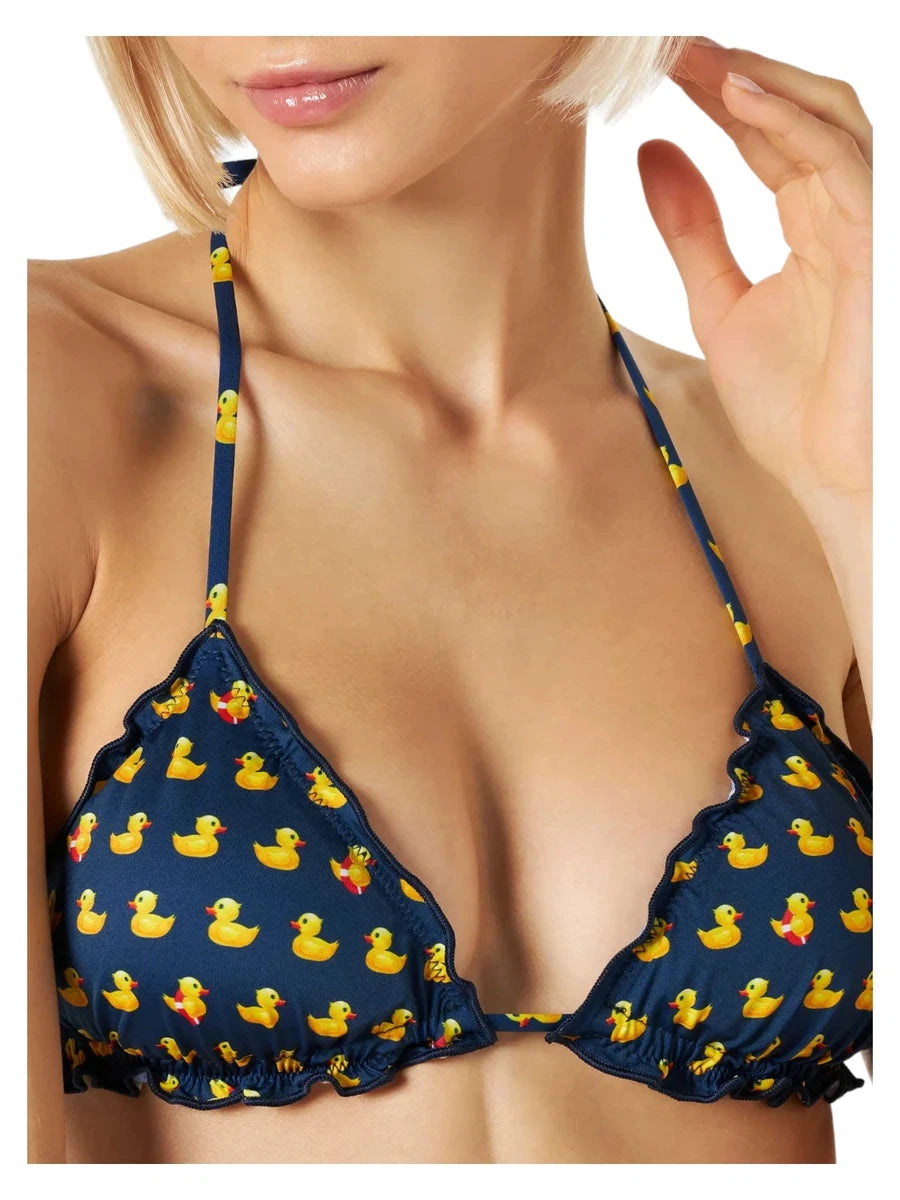 Triangolo Sagittario con Stampa Papere-Costumi da bagno-Mc2 Saint Barth-Vittorio Citro Boutique