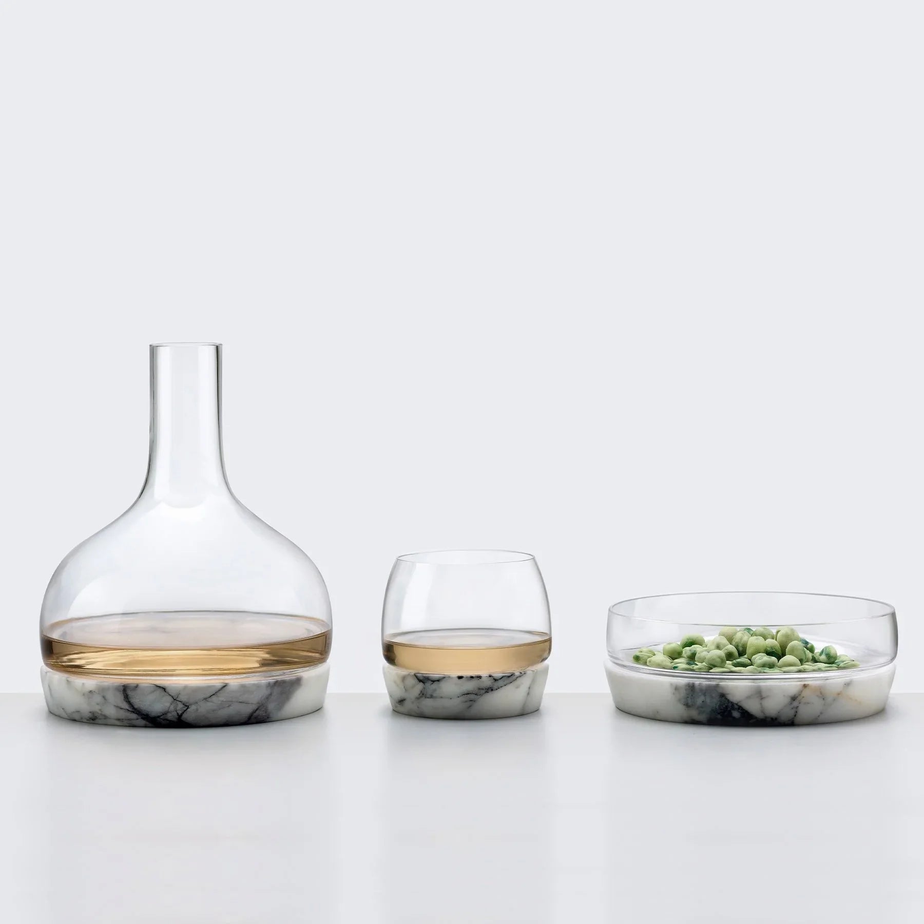 Caraffa Chill con base in marmo