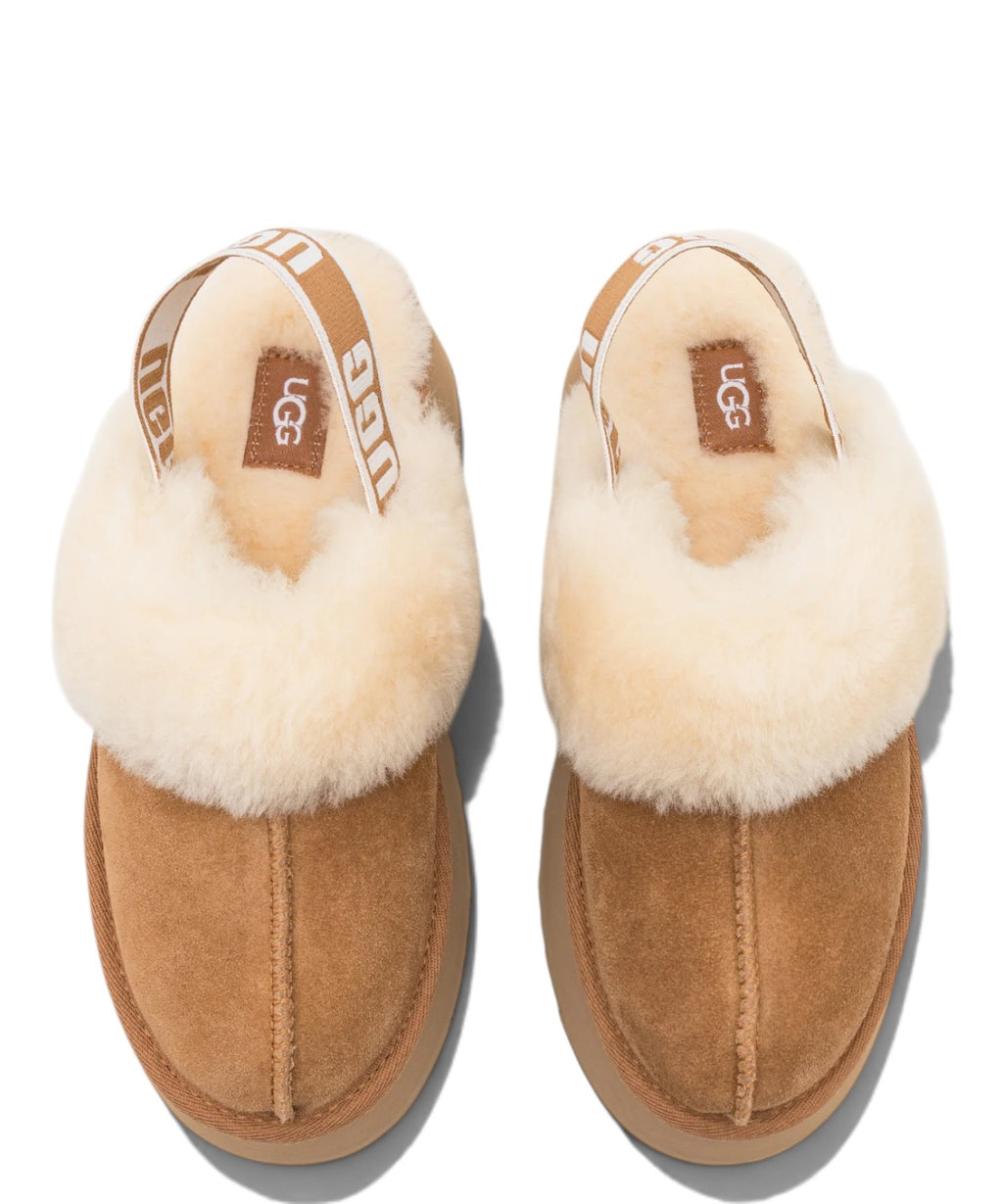 Ciabatte Funkette chestnut