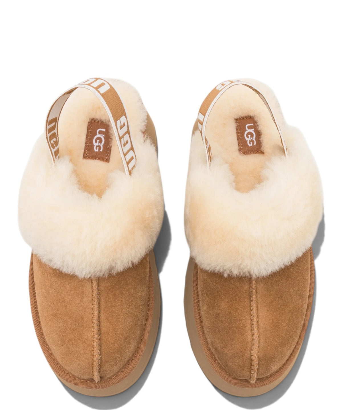 Ciabatte Funkette chestnut