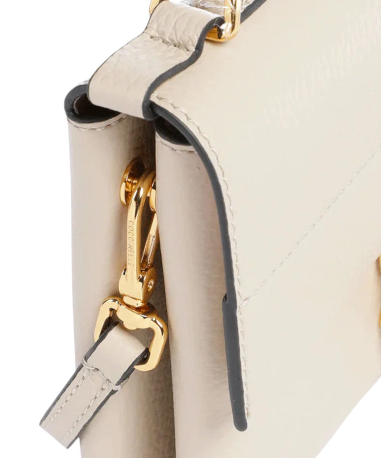 Borsa Coccinelle Arlettis Mini z kůže s texturou