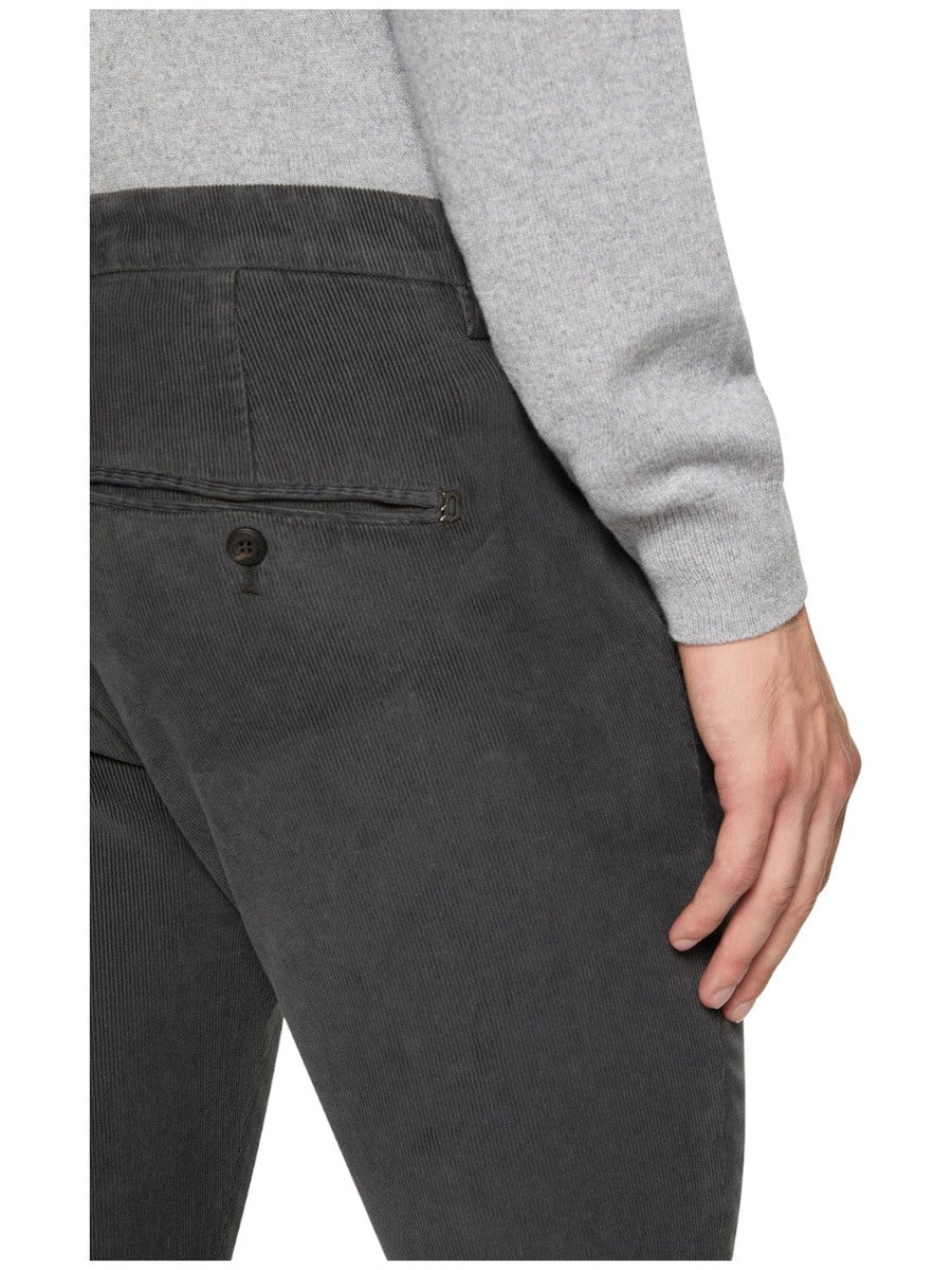 Pantaloni Gaubert slim in velluto-Dondup-Pantaloni-Vittorio Citro Boutique