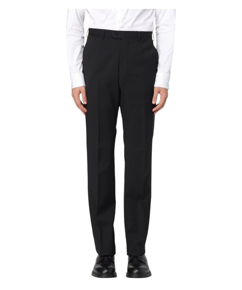 Abito Emporio Armani in Lana Vergine Nero Carbone-Emporio Armani-Abiti-Vittorio Citro Boutique