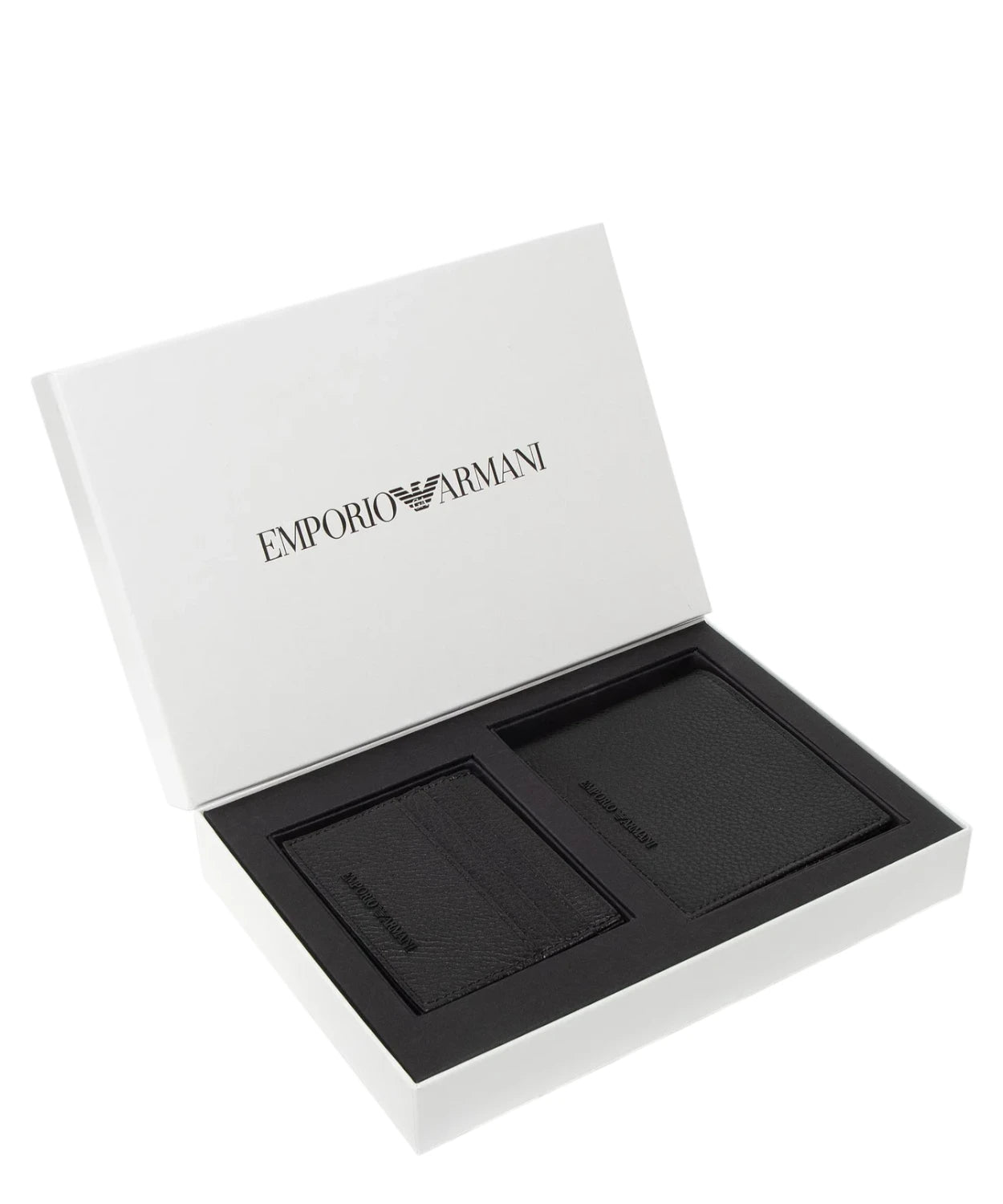 Set Portafoglio e Portacarte Emporio Armani per Uomo