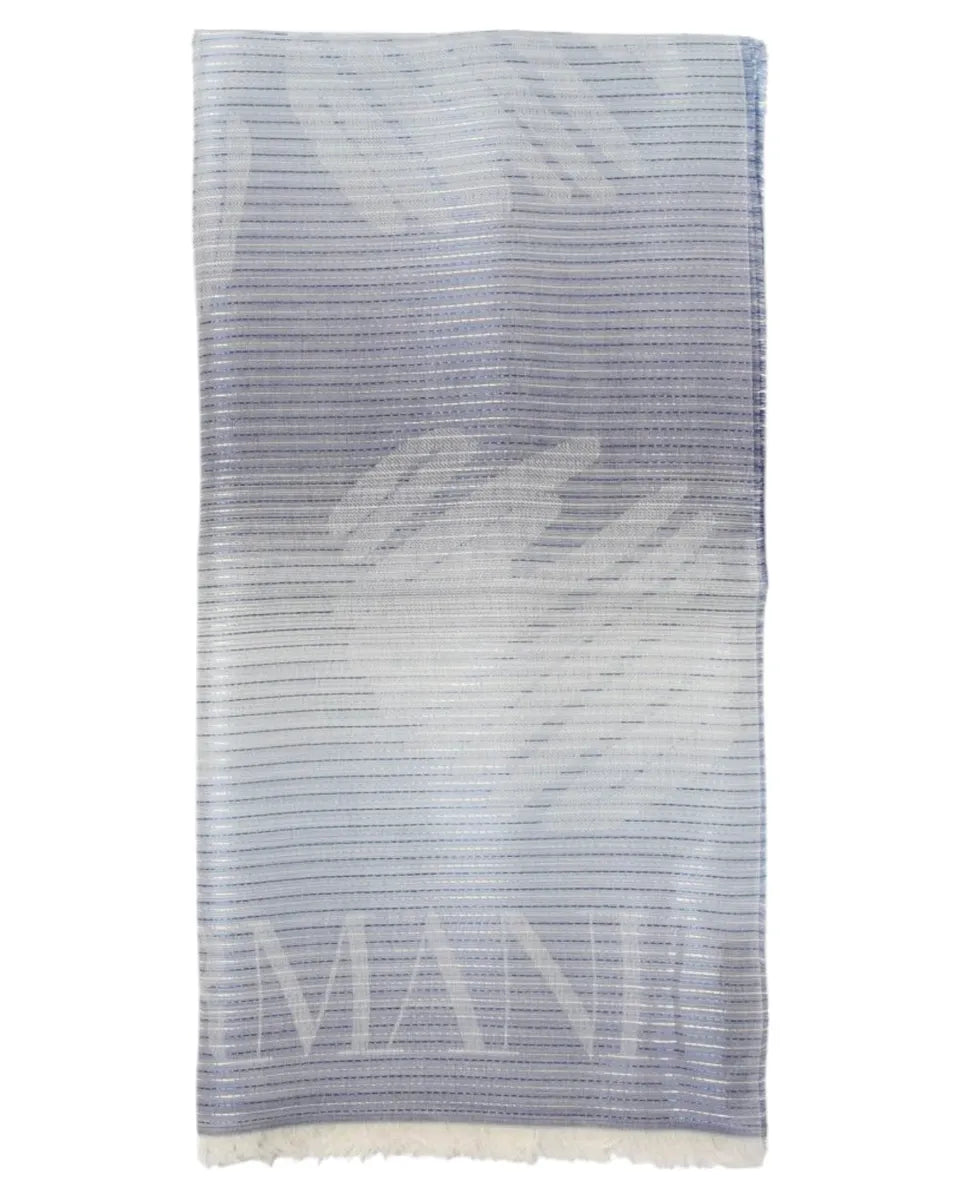 Sciarpa Emporio Armani in Misto Cotone e Modal-Emporio Armani-Sciarpe & stole-Vittorio Citro Boutique