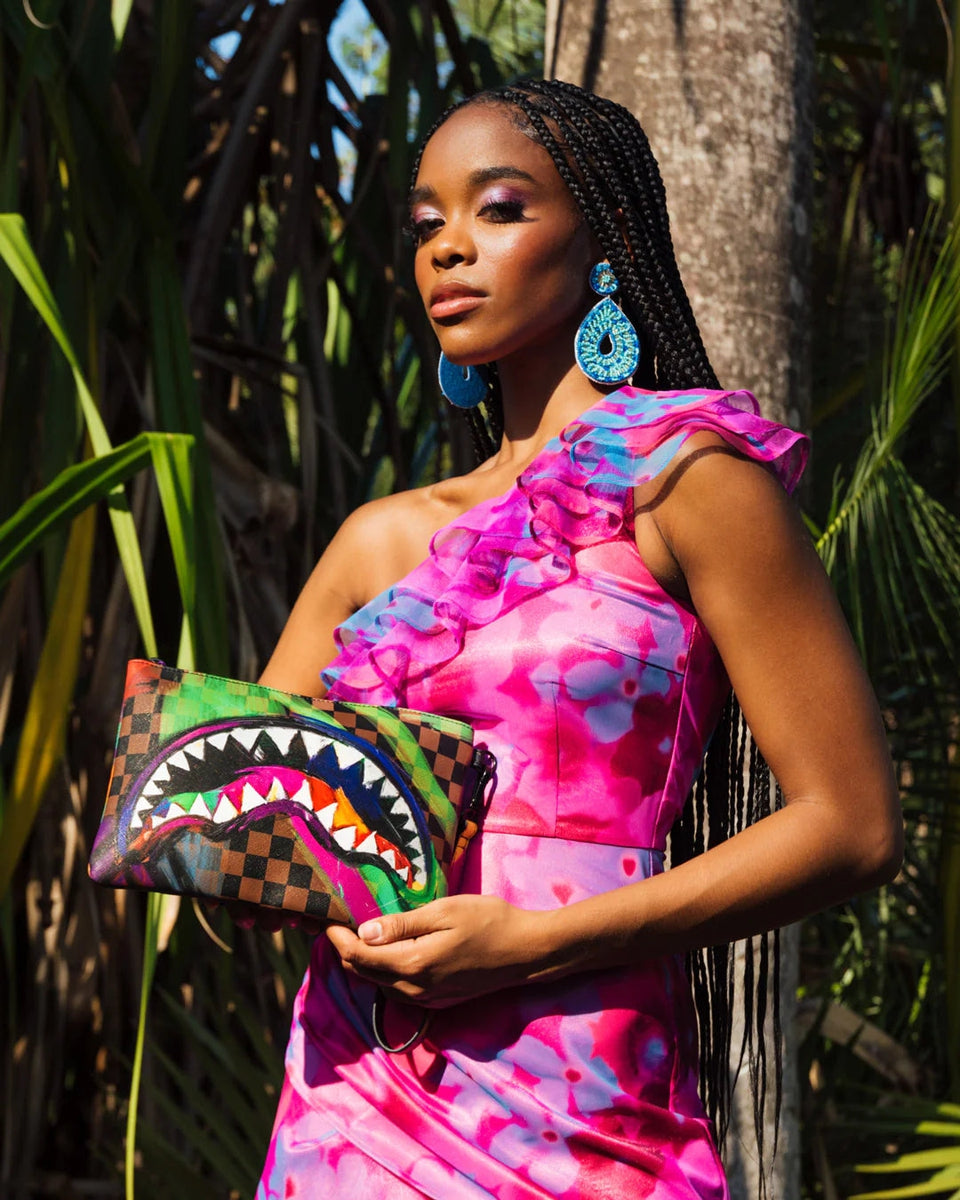 POCHETTE SPRAYGROUND SHARKS IN PAINT CROSS OVER-Sprayground-Pochette-Vittorio Citro Boutique