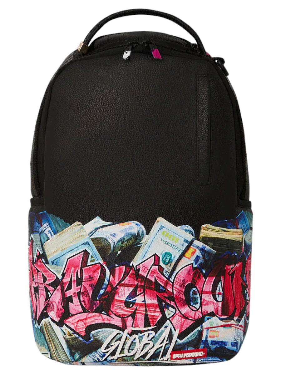 Zaino Sprayground Graffiti Money Stash Nero-Sprayground-Zaini-Vittorio Citro Boutique