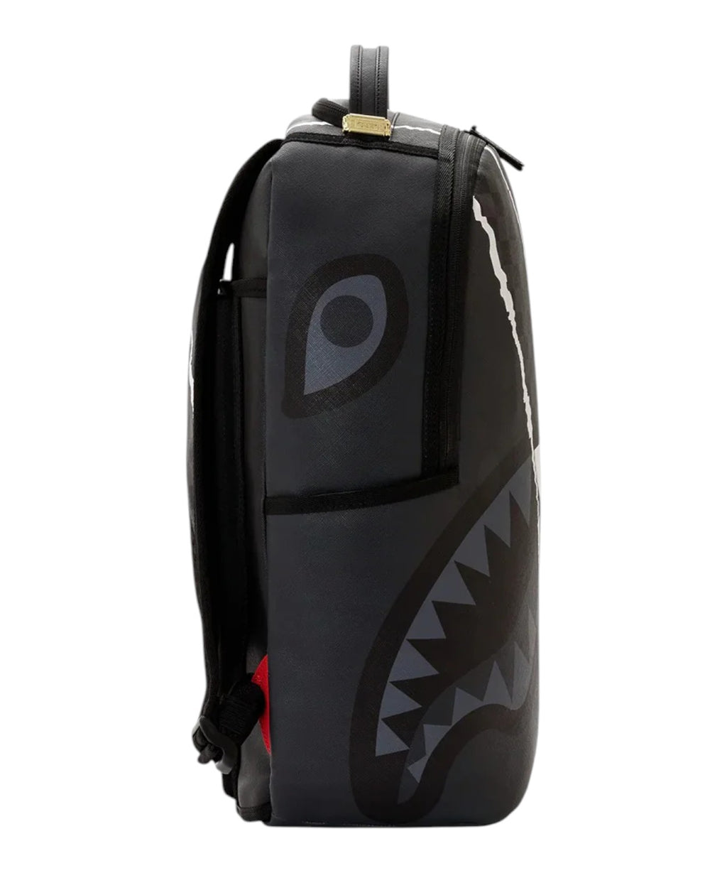 Zaino Sprayground Center Rip Grigio Check Urban